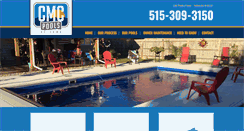Desktop Screenshot of cmcpoolsofiowa.com